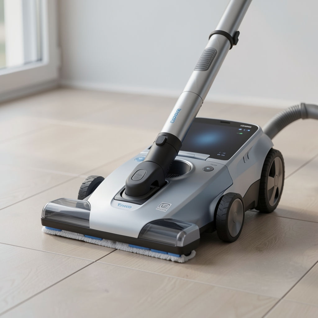 Tineco FLOOR ONE S7 Pro ıslak kuru zemin temizleyici LED ekran ve fırça kafası
